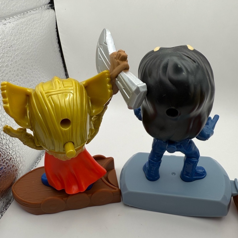 Lot of (3) McDonalds THOR Love and Thunder McDs Happy Meal Toys - Marvel Disney - Picture 5 of 9